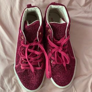 Old Navy Sparkly Pink Sneakers